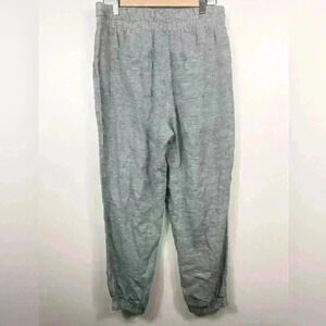 Loft Outlet Jogger Womens Size Medium Sweatpant Drawstring Waist Light Gray